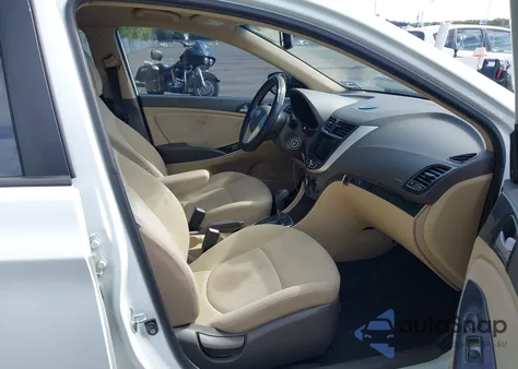 2012 Hyundai Accent Gls from USA, damaged, VIN KMHCT4AE1CU158281